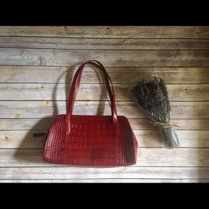 Red Satchel Purse